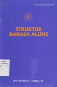 Image of Struktur bahasa Alune