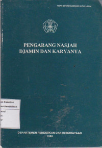 Image of Pengarang nasjah djamin dan karyanya
