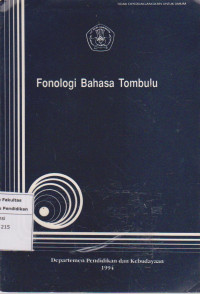 Image of Fonologi bahasa Tombulu