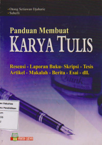Image of Panduan membuat karya tulis