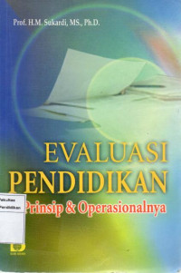 Image of Evaluasi Pendidikan Prinsip dan Oprasionalnya