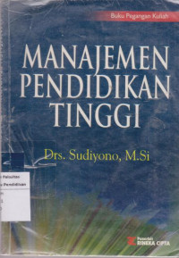 Image of Manajement Pendidikan Tinggi