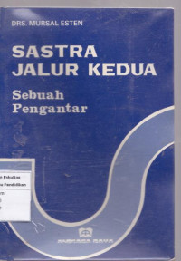 Image of Sastra jalur kedua: sebuah pengantar
