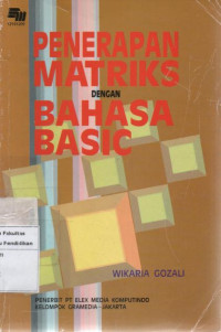 Image of Penerapan matriks dengan bahasa basic