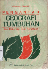 Image of Pengantar Geografi Tumbuhan