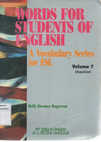 Image of Words For Students Of English