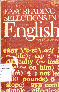 Image of Easy reading selections in english