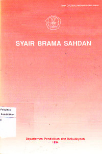 Image of Syair Brahma Sahdan