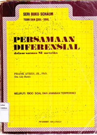 Image of Persamaan Diferensial