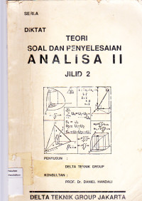 Image of Teori Soal Dan Penyelesaian Analisa II