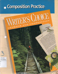Image of Writer choice: grammar and composition