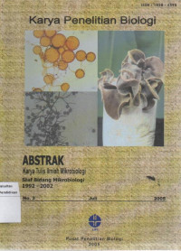 Image of Karya Penelitian Biologi