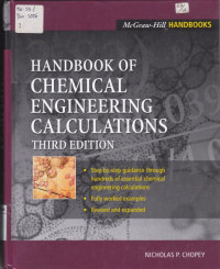 Image of Hendbook of Chemical Engineering Calculations