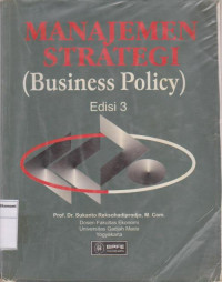 Image of Manajeman strategi: business policy edisi 3