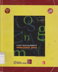 Image of Cost management= manajemen biaya: penekanan strategis edisi 3 buku 1