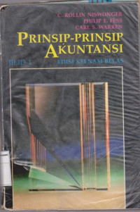 Image of Prinsip-prinsip akuntansi jilid 1 edisi keenam belas