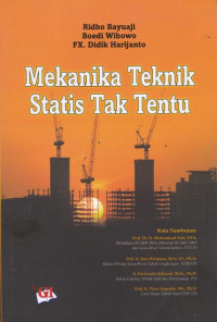Image of Makanika teknik Statis TakTentu