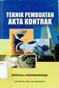 Image of Teknik pembuatan akta kontrak
