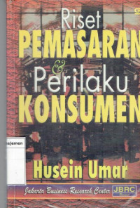 Image of Riset pemasaran & perilaku konsumen