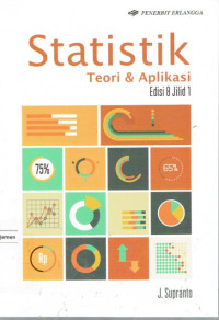 Image of Statistik: teori & aplikasi edisi 8 jilid 1