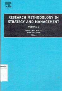 Image of Research methodology in strategy and management volume 4
