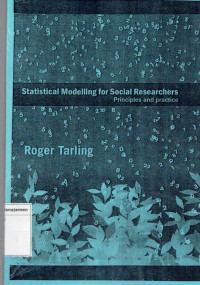 Image of Statistical modelling for social researchers: principles and practice