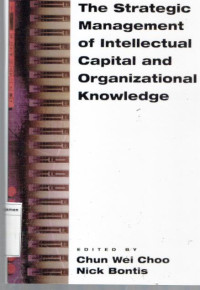 Image of Strategic manajement Of intellectual capital dan organizational Knowledge