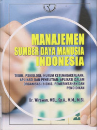 Image of Manajemen Sumber Daya Manusia Indonesia