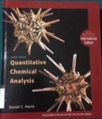 Image of Quantitative Chemical analysis Eight Edition