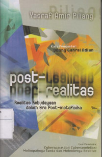 Image of Post-Realitas: Realitas Kebudayaan dalam Era Post-Metafisika