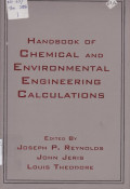 Handbook Chemical and Envirgonmental Engeering Calculations