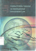 global public interest in international invesment law