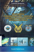 Mata rantai pembangunan ilmu-teknologi dan hukum kedirgantaraan nasional Indonesia