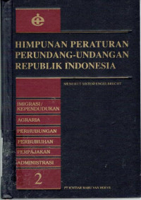 Image of Himpunan peraturan perundang-undangan republik indonesia 2