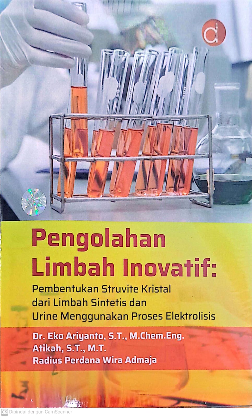 Pengolahan Limbah Inovatif : Pembentukan Struvite Kristal dari Limbah Sintesis dan Urine Menggunakan Proses Elekrolisis