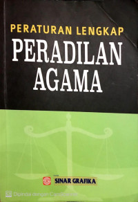 Peraturan Lengkap Peradilan Agama