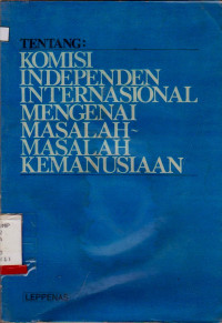 KOMISI INDEPENDEN INTERNASIONAL MENGENAI MASALAH-MASALAH KEMANUSIAN