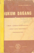 HUKUM DAGANG : UMUM LEMBAGA PERSERIKATAN SURAT-SURAT BERHARGA PENGANGKUTAN