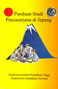 PANDUAN STUDI PASCASARJANA DI JEPANG