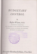 BUDGETARY CONTROL