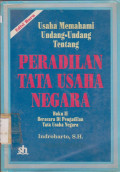 USAHA MEMAHAMI UNDANG-UNDANG TENTANG PERADILAN TATA USAHA NEGARA BUKU II