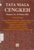 TATA NIAGA CENGKEH (KEPPRES NO.20 TAHUN 1992)