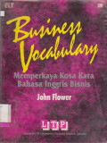 BUSINESS VOCABULARY MEMPERKAYA KOSA KATA BAHASA INGGRIS BISNIS