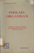 PERILAKU KEORGANISASIAN