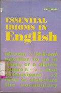 ESSENTIAL IDIOMS ENGLISH