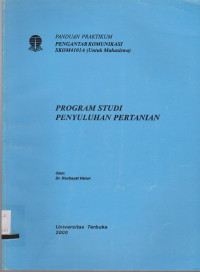 PROGRAM STUDI PENYULUHAN PERTANIAN