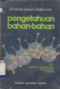 KITAB PELAJARAN SEDERHANA : PENGETAHUAN BAHAN-BAHAN