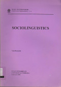 SOCIOLINGUSTICS