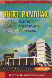 BUKU PANDUAN UNIVERSITAS MUHAMMADIYAH YOGYAKARTA 1997