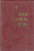 UNDANG-UNDANG REPUBLIK INDONESIA NO. 2 TH.1989 : SISTEM PENDIDIKAN NASIONAL